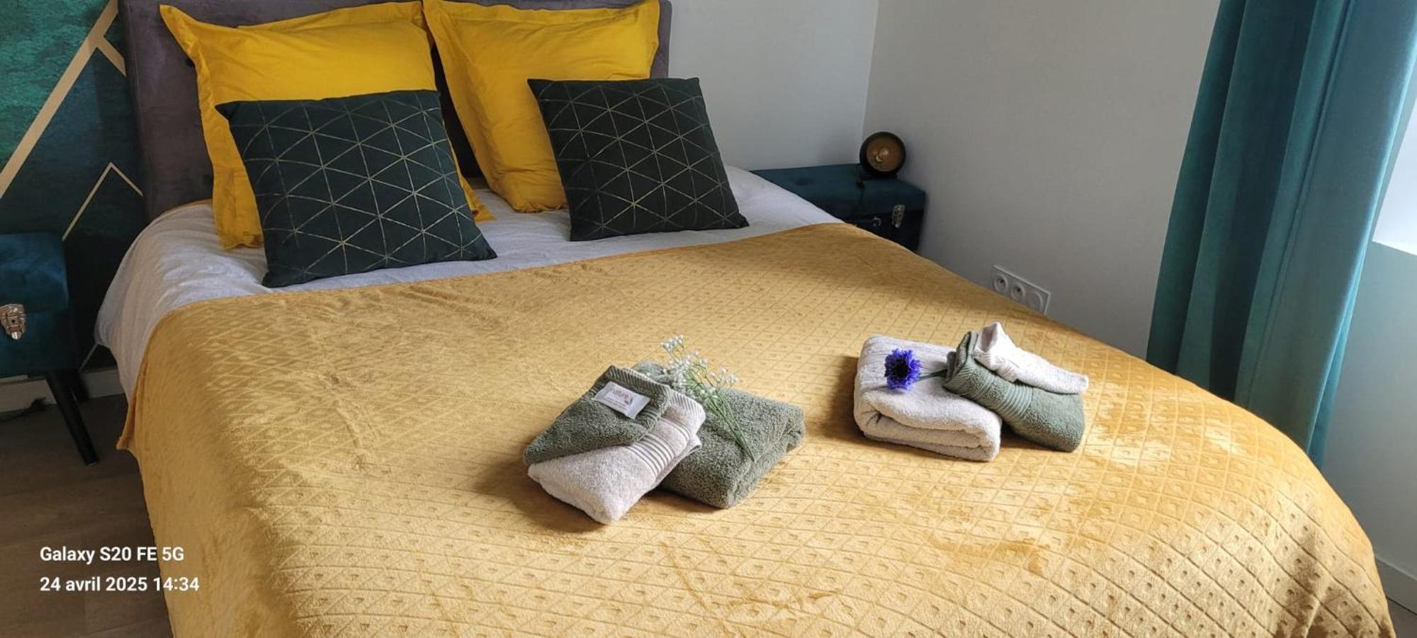 Les Volets Bleus - Deux Appartements Et Un Studio, Jardin 부르주 외부 사진